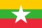 3x5 Foot (90x150 cm) Myanmar International Polyester Indoor/Outdoor Flag